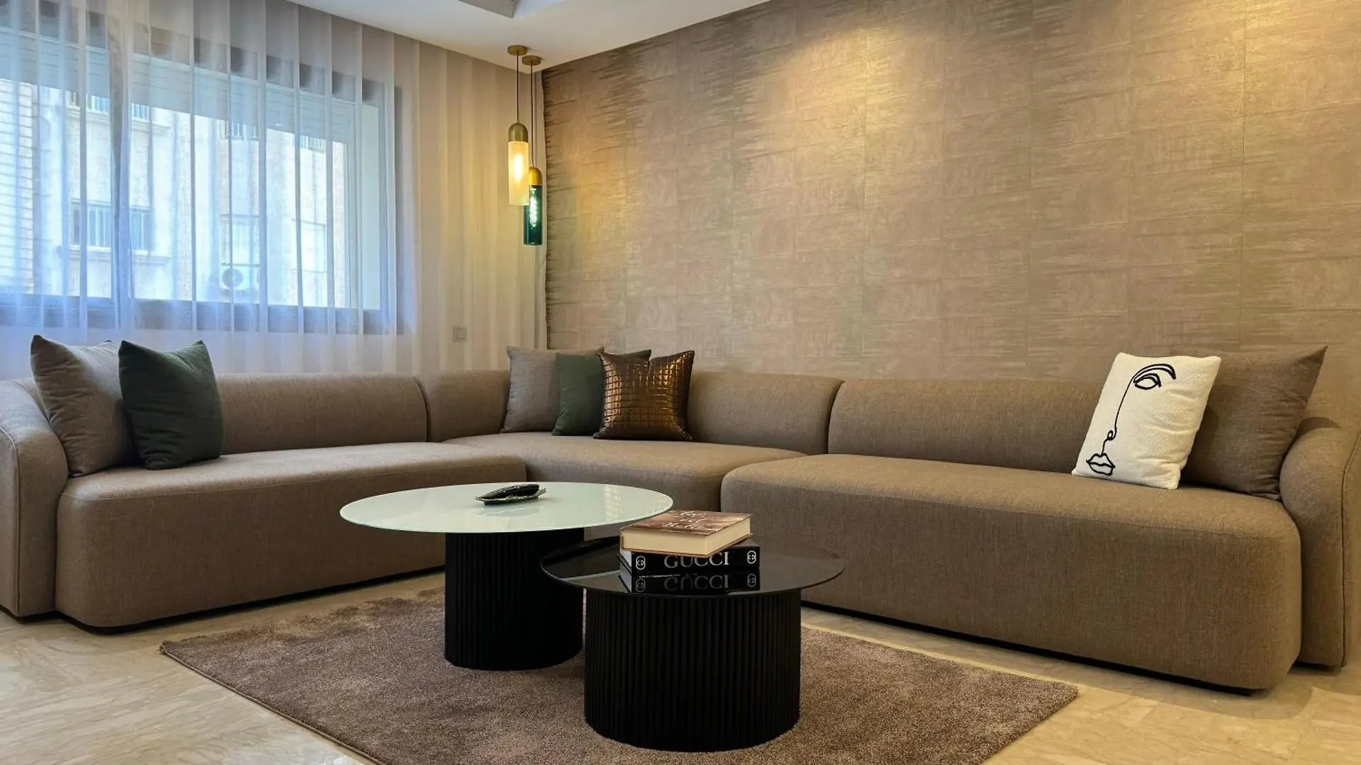 아파트 Garden View And Terrace 3Br - Appartali Luxury Platform 카사블랑카 모로코