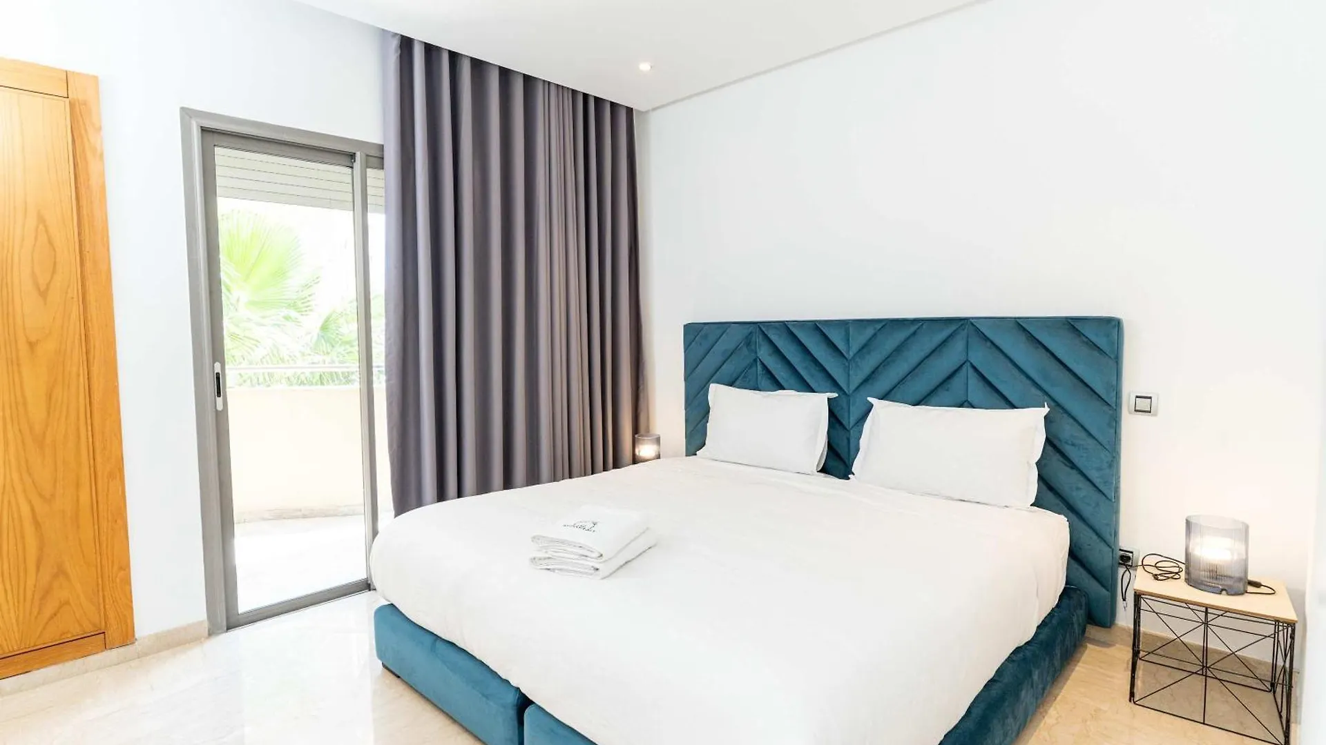 Garden View And Terrace 3Br - Appartali Luxury Platform 카사블랑카